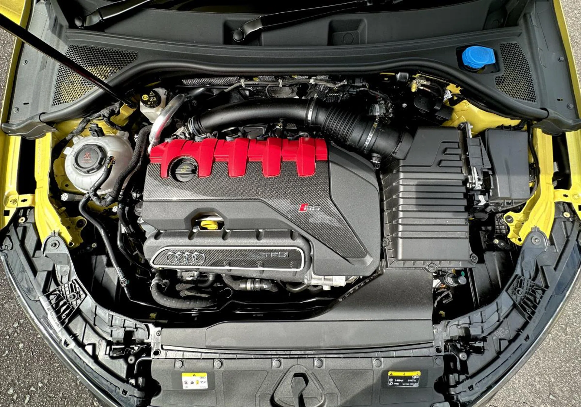 The used to be the sole star of the show but not anymore. This is a RS3 that  has the driving chops to match its fantastic motor.