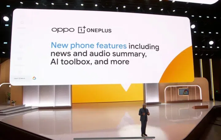 Oppo and OnePlus will integrate Google's Gemini models on future AI phones.