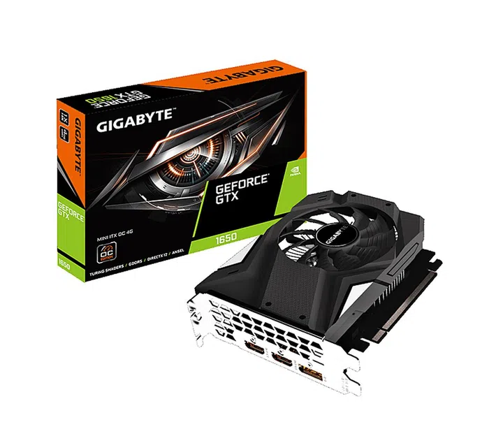 Gigabyte GeForce GTX 1650 Mini ITX OC 4G (Image source: Gigabyte)