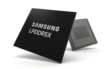 You're fast, but are you 10.7Gbps fast? Samsung claims it is, at least for its LPDDR5X DRAM. Image: Samsung.