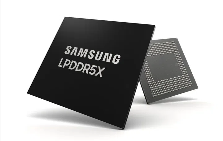 You're fast, but are you 10.7Gbps fast? Samsung claims it is, at least for its LPDDR5X DRAM. Image: Samsung.