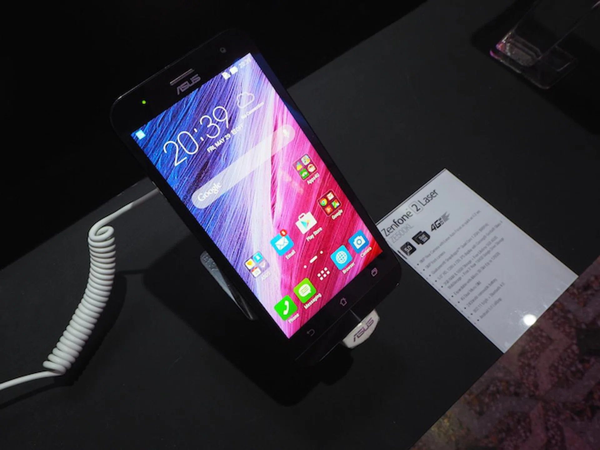 The 5.0-inch version is the most compact iteration of the ZenFone 2 Laser.