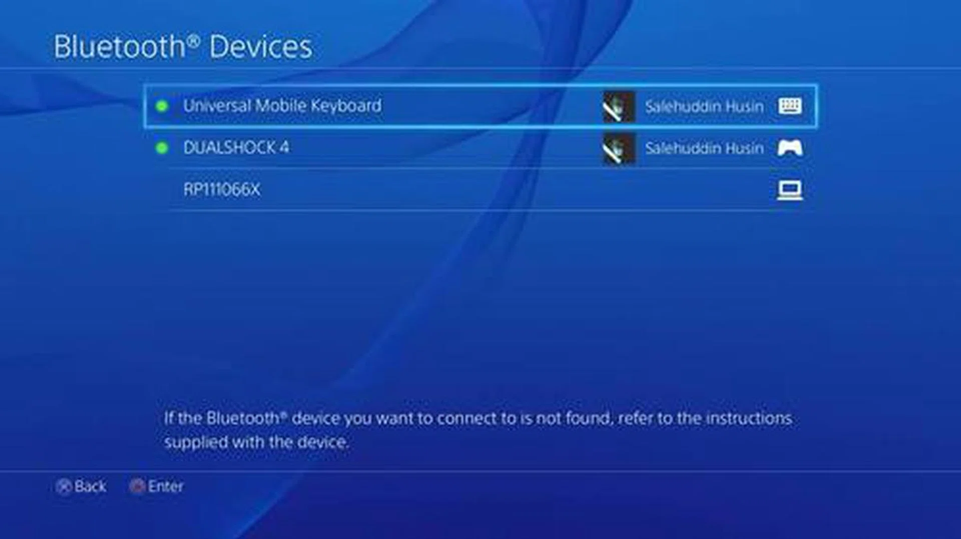 Make sure to go into the PS4's settings to configure the UMK