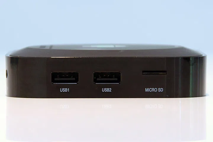 On another side, there are two more USB ports, and a microSD card slot. The box also comes with Wi-Fi and Bluetooth support.
