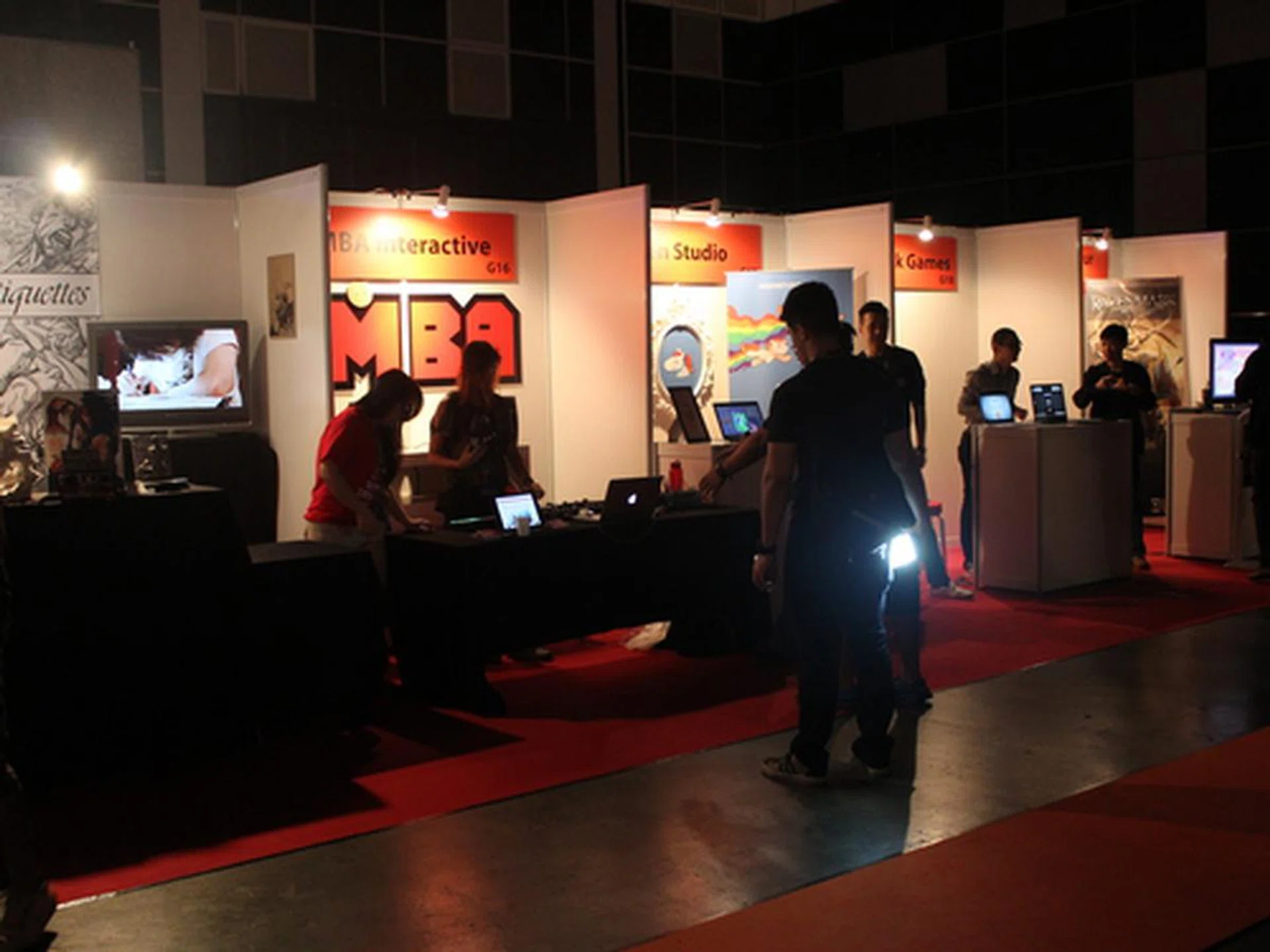 The Founders Base area. All sorts of cool stuff were on display here.