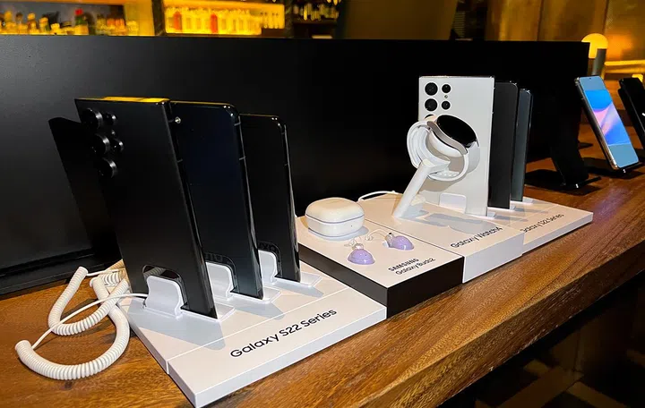 The Samsung Galaxy ecosystem. 