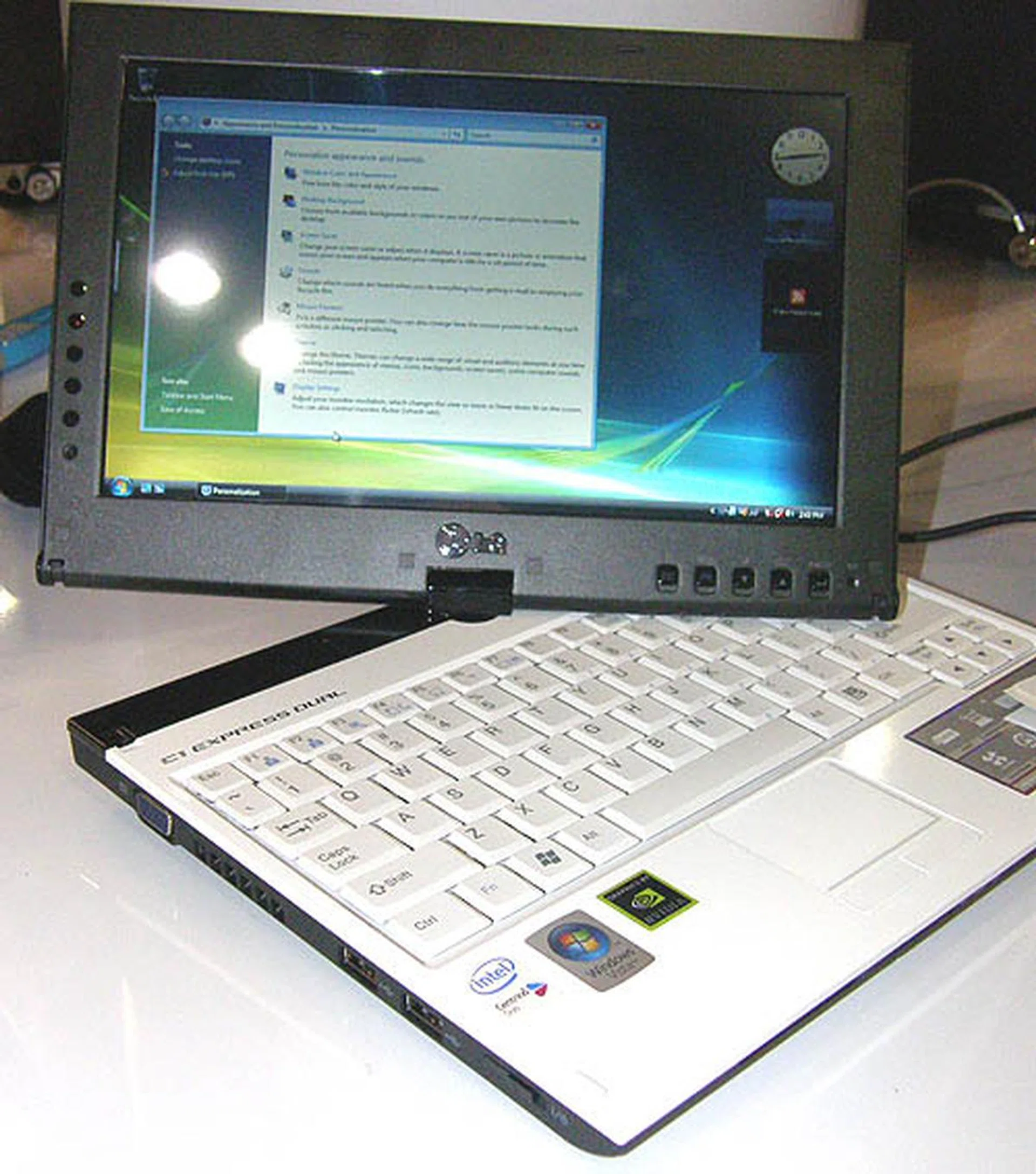  The LG C1 is a 10.6-inch handy touchscreen tablet PC with Windows Vista Business edition pre-installed. A GeForce Go 7300 graphics chipset gives it decent performance and 1GB of DDR2 RAM plays its part. However, it may be out of the reach of most consumers, since it's priced at a $3999. You do however get goodies worth up to $858, including a Skype phone and wireless mouse.  