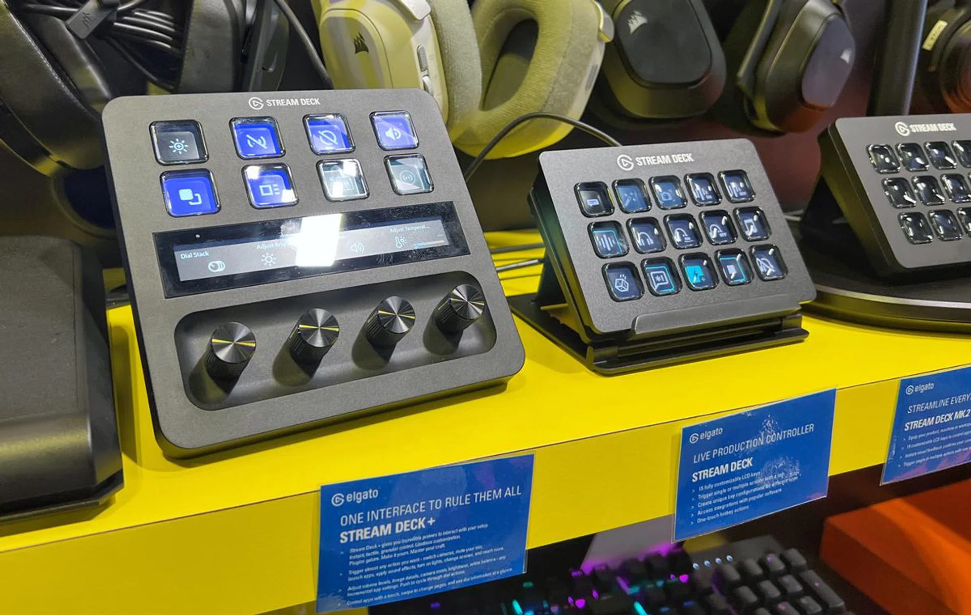 Elgato Stream Deck+.