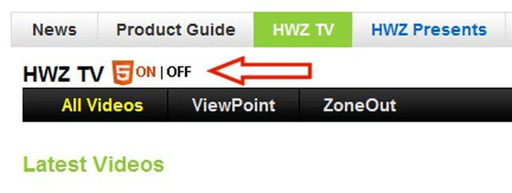 Check out our new HTML 5 based video gallery option. It's still a beta feature, so we're looking to improve it in the months ahead.