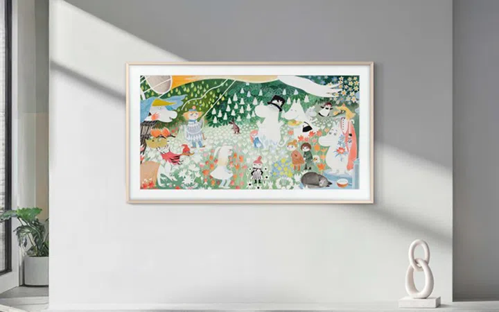 Samsung Art Store TV Moomin