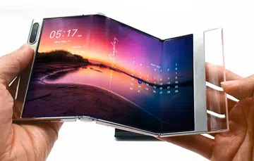 Samsung's concept S-Fold display, first teased in 2021.
