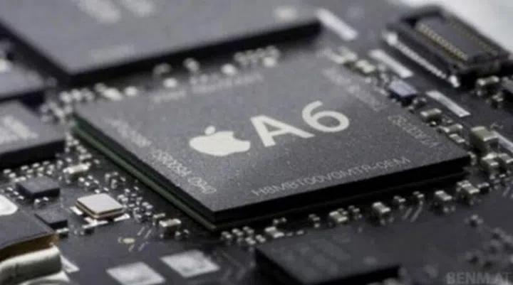 The Apple iPhone 5 is powered by the A6 processor. <br>Image source: Google