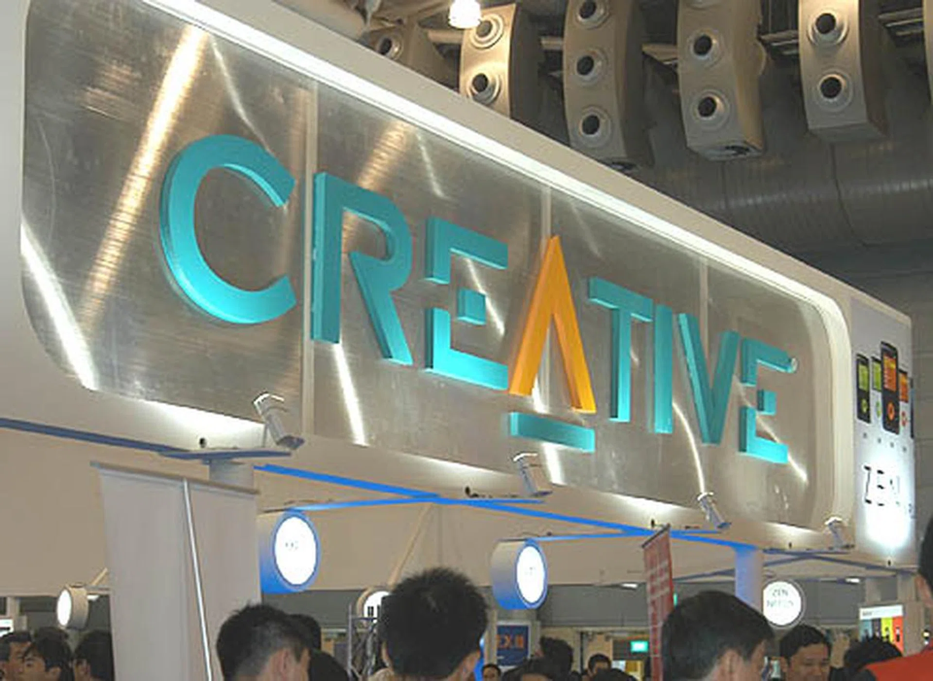 What would a Singapore IT show be without local giant Creative? 