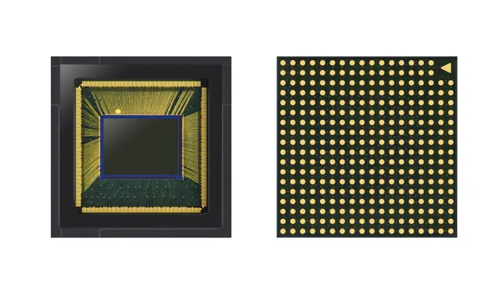 The 64MP Samsung ISOCELL Bright GW1 mobile camera sensor. <br>Image source: Samsung