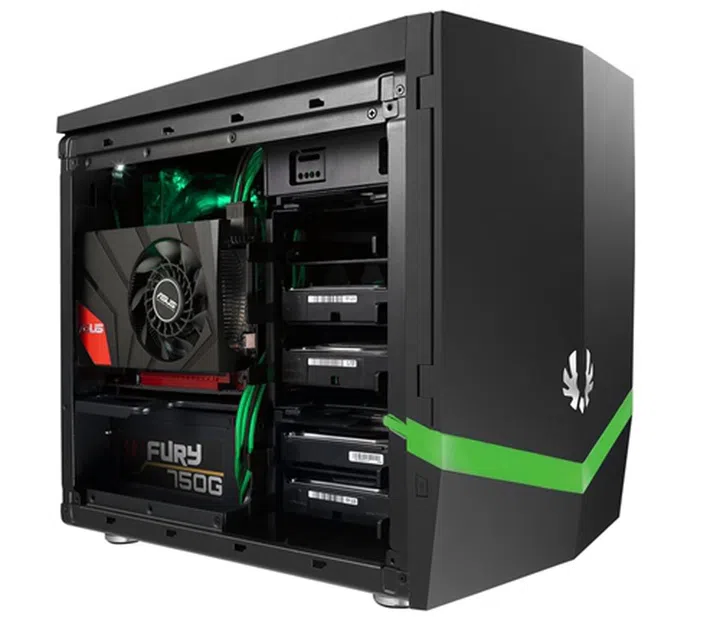 The BitFenix Colossus M mini-ITX chassis. (Image Source: BitFenix)