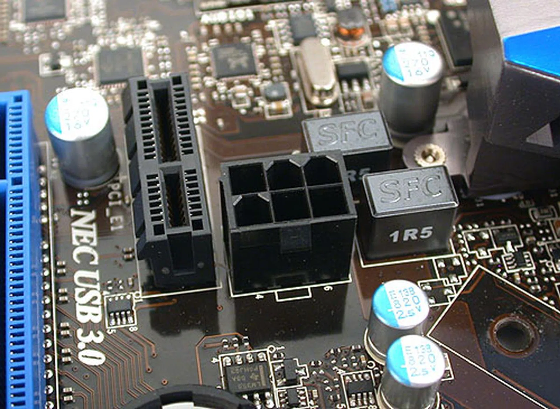 Given how power hungry graphics cards can be nowadays, it's prudent to use the extra, dedicated power connector for your graphics cards. Especially if you have two or more cards.