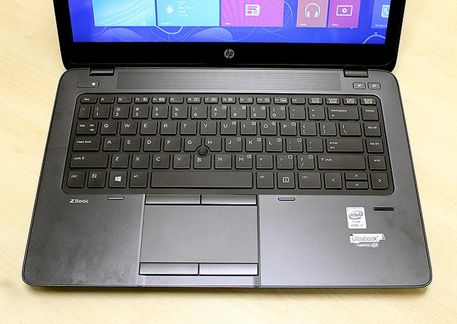 The keyboard is snappy to use, but could use with a little more travel. The trackpad is large and is comfortable enough to be used for extended periods.