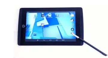 The HP Slate 7 Extreme comes with a built-in stylus that allows you to scribble and draw.
