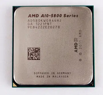 Currently, the AMD A10-5800K Trinity APU is the most powerful SKU from the desktop lineup. With its pair of Piledriver modules, it technically features a quad-core CPU rated at 3.8GHz with a Radeon HD 7660D GPU core.