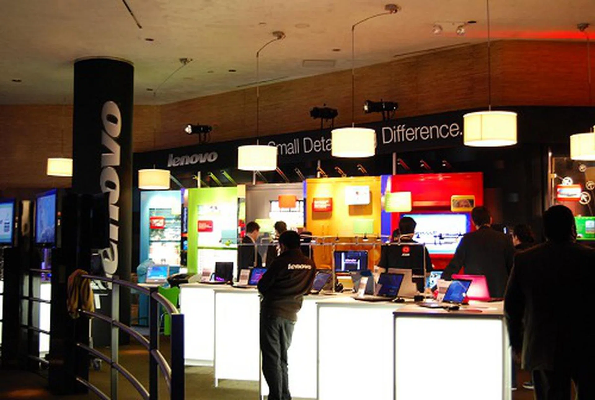 Lenovo's got a great setup and lineup going at CES 2011 in the Venetian hotel.