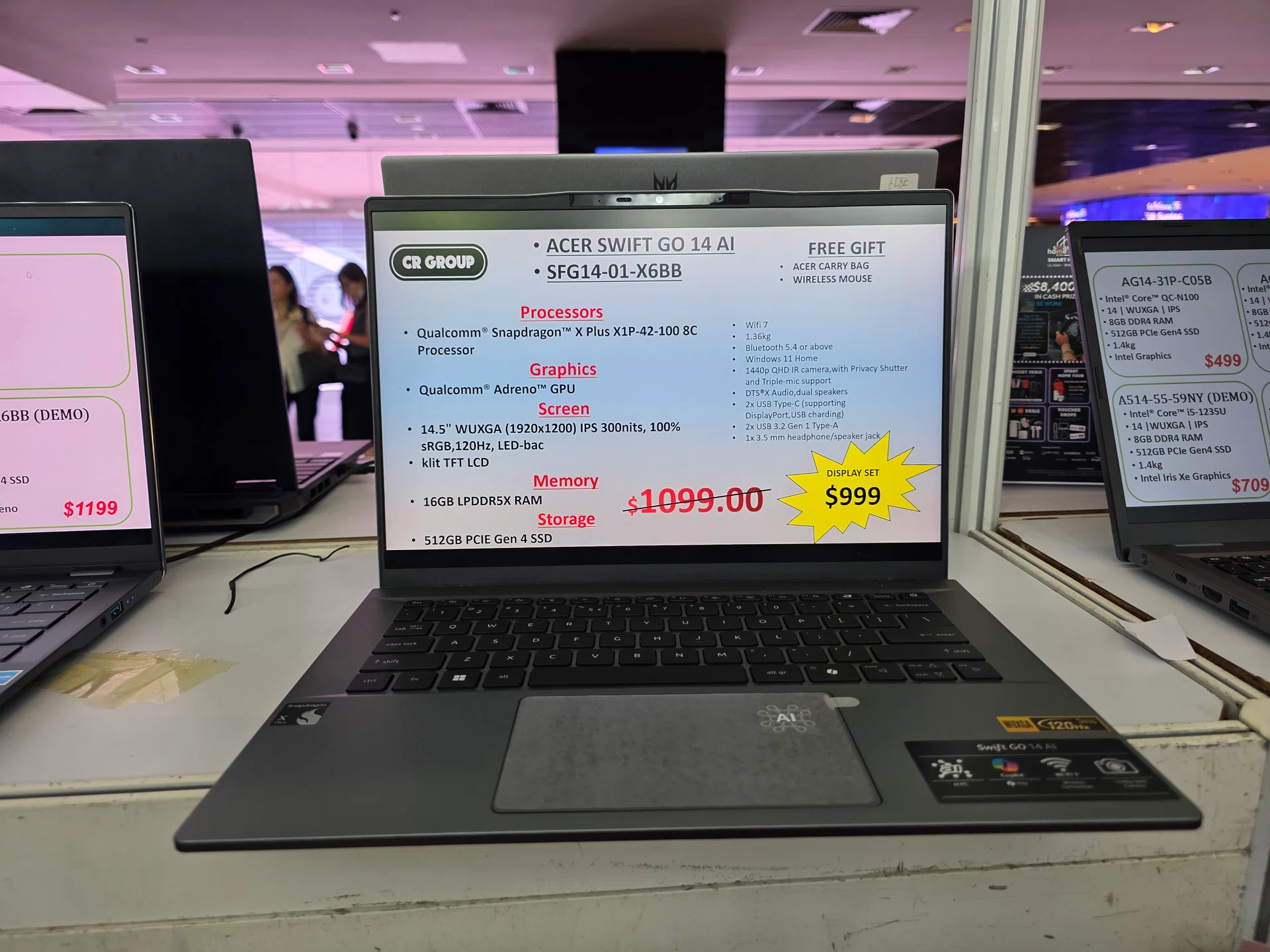 Image of Acer Swift Go 14 AI