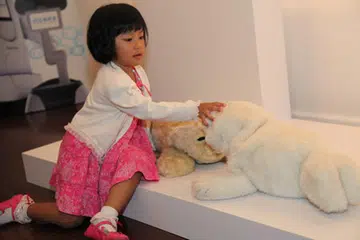 The Paro therapeutic robot is not only therapeutic, but extremely popular with children as well.