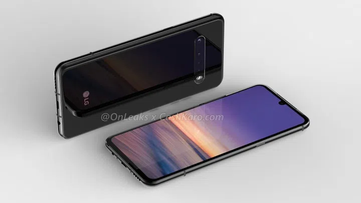 This is likely the design of LG's upcoming G9 flagship phone.