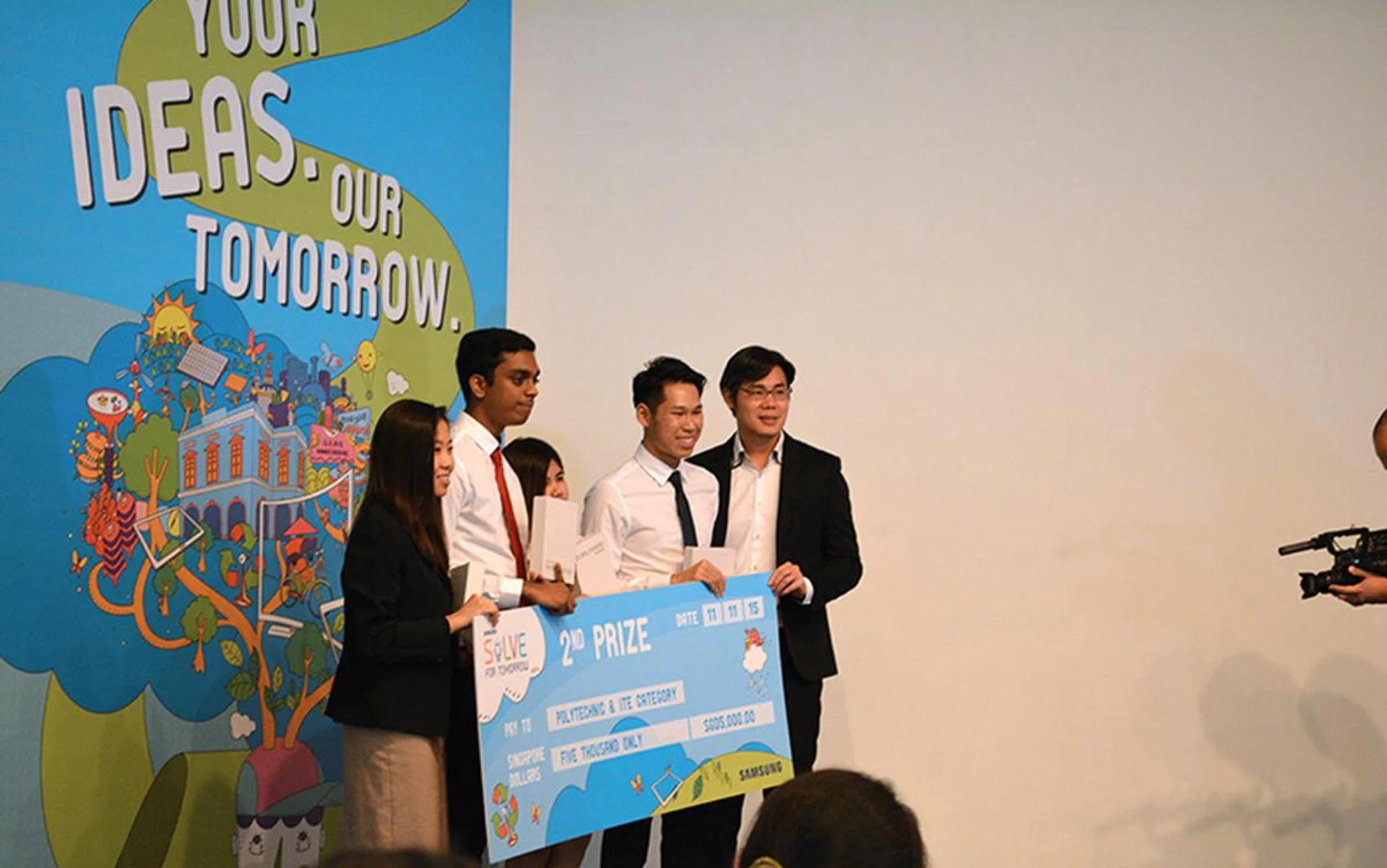 Team SMARTCare will walk away with a S$5,000 check.