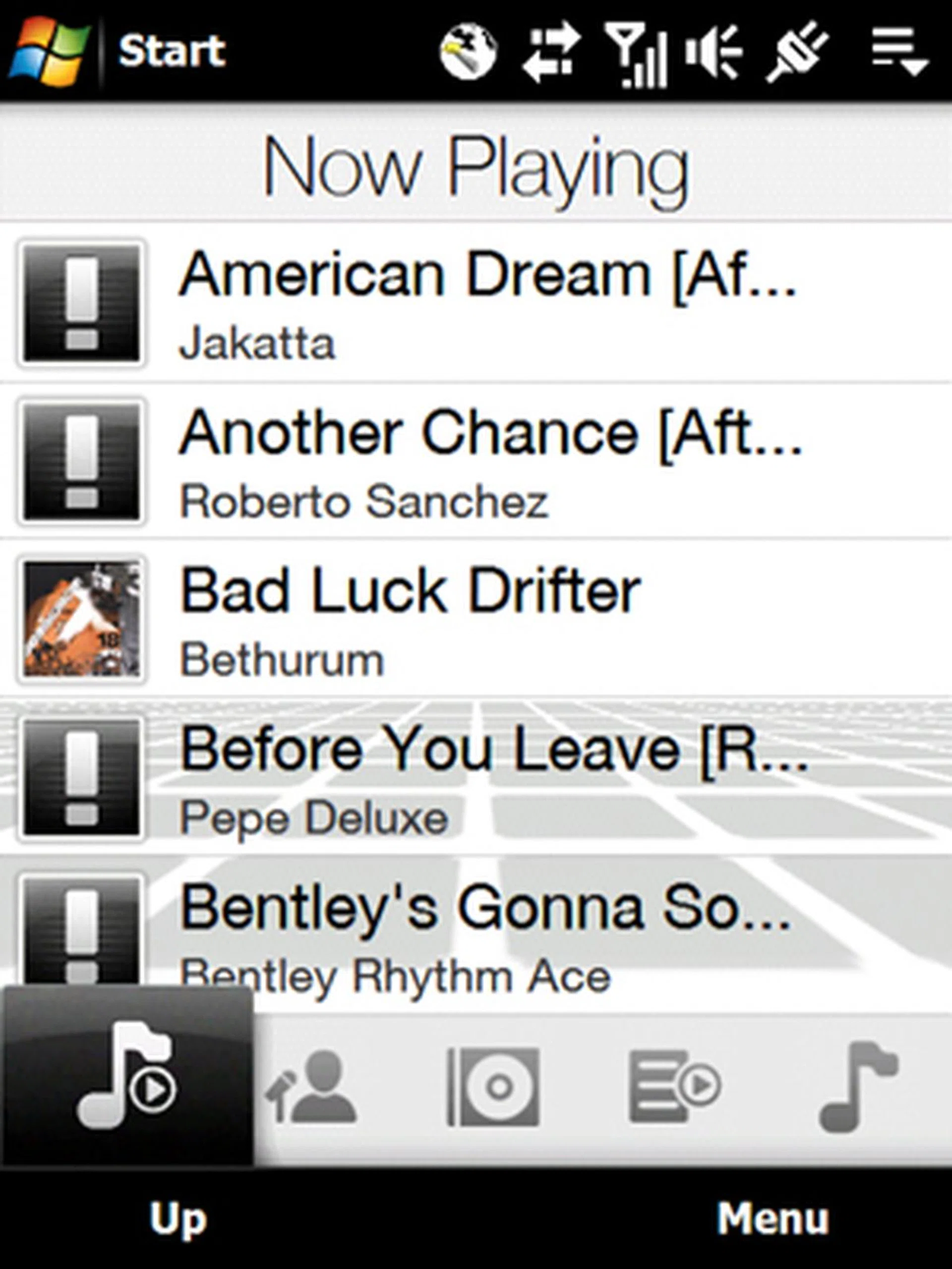 For multimedia lovers, you can also play your tracks from the TouchFlo 3D's interface. As of now, we haven't really left the TouchFlo 3D interface, which is a testament to how this interface effectively covers all ground, ranging from calendars, messaging, contacts, to multimedia options such as music, pictures and movies.