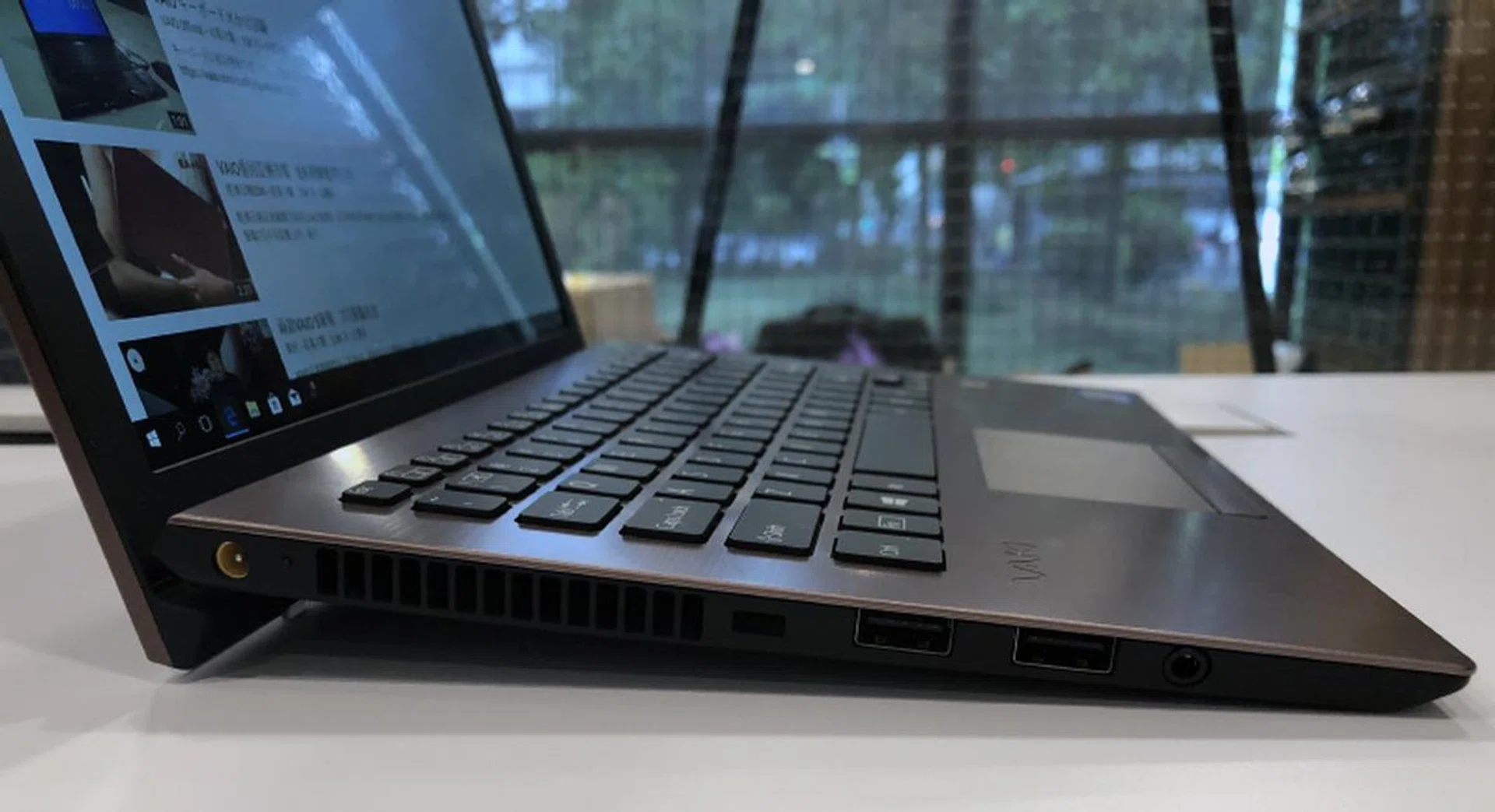 The Vaio S13 comes with three full-size USB 3.0 Type-A ports.
