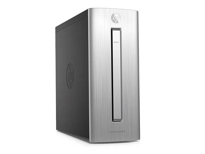 The HP Envy Tower features a stately brushed metal silver chassis. (Image Source: HP)