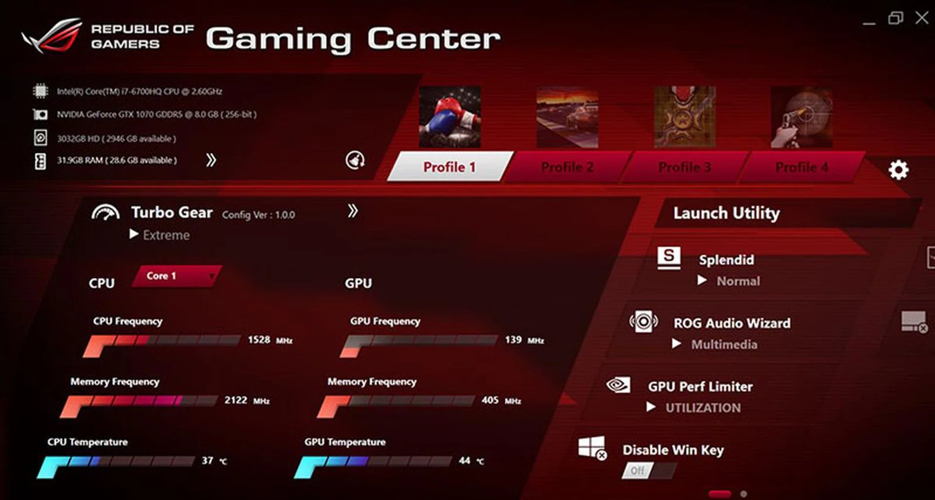 ASUS ROG Gaming Center