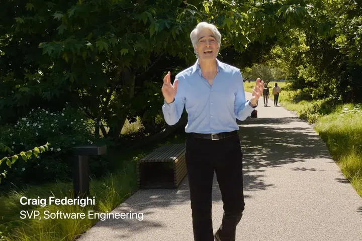 Craig Federighi, Apple’s Senior Vice President of Software Engineering