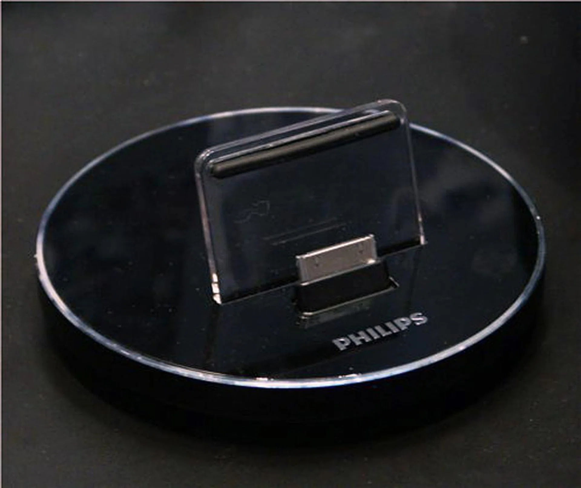 Compared to the speaker units, the dock itself is minuscule.