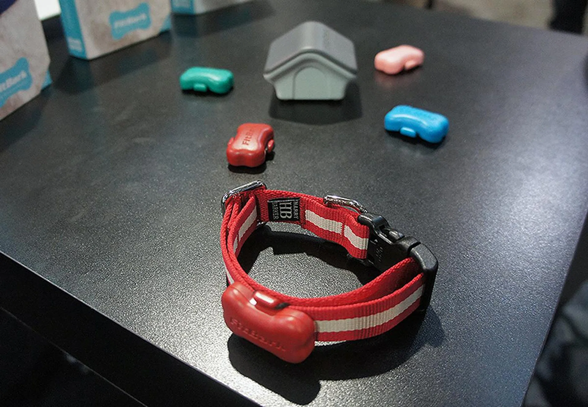 Wearables everywhere and there is even one for pets! This is the Fitbark, an activity tracker for dogs.