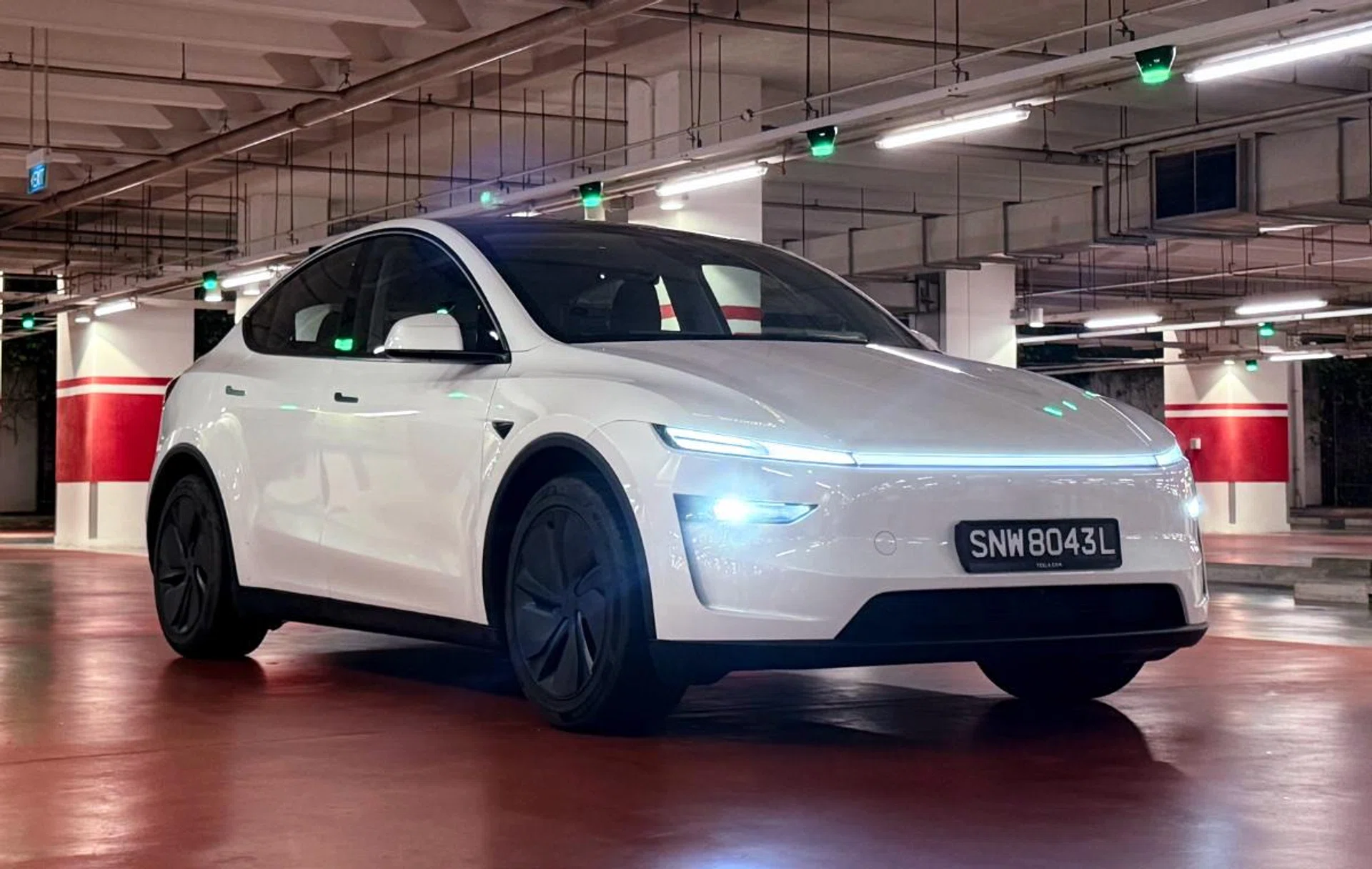 The newest Model Y looks very different from its predecessor. Photo: HWZ