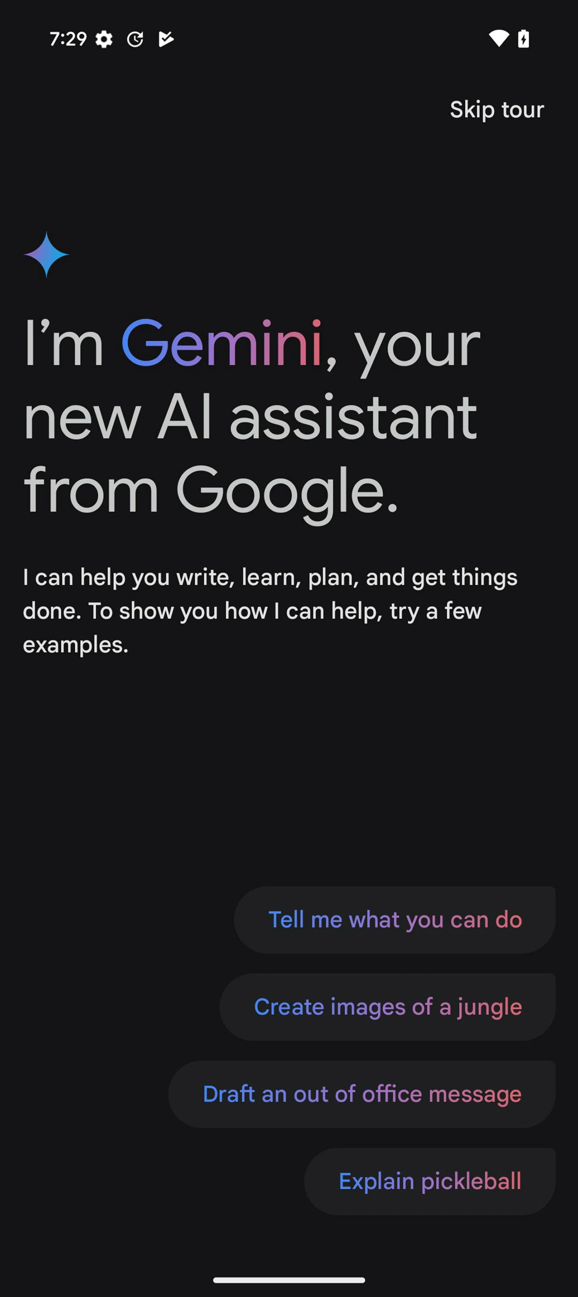 Google Assistant is now fancy. Screenshot: HWZ.