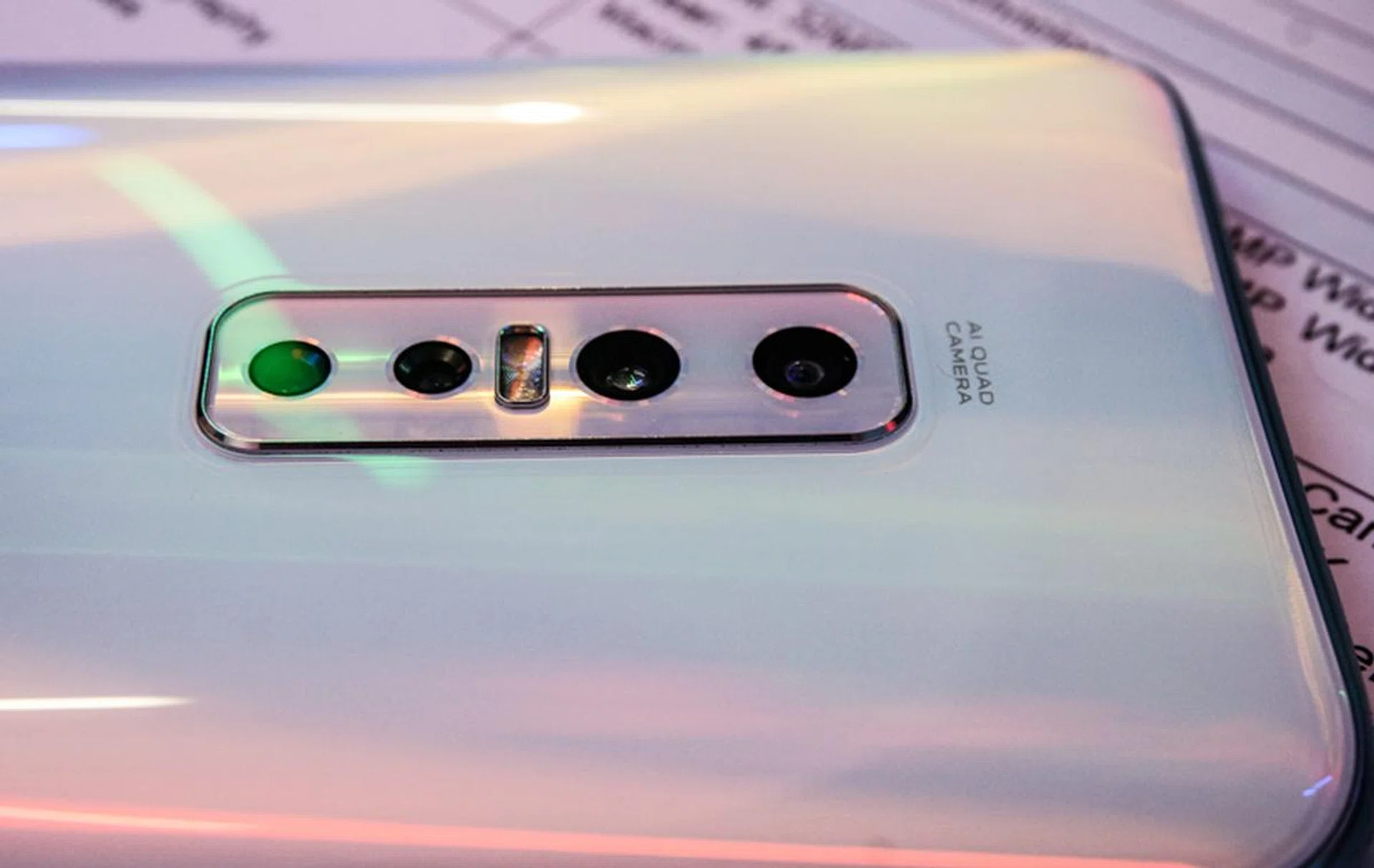 Behold the Vivo V17 Pro's quad-camera system.