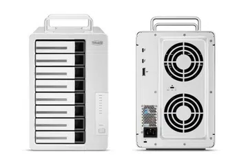 The upgraded device is 30% faster than its predecessor. Image courtesy of TerraMaster. 