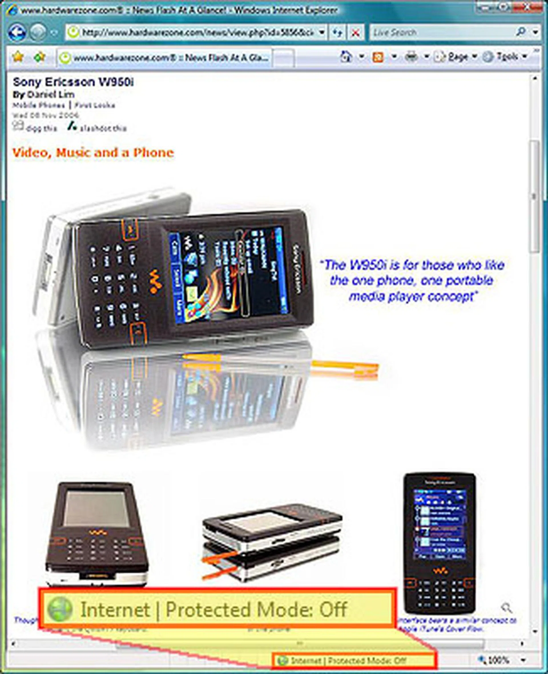 The new Internet Explorer 7 comes with protected mode and phishing mode turned on by default. 