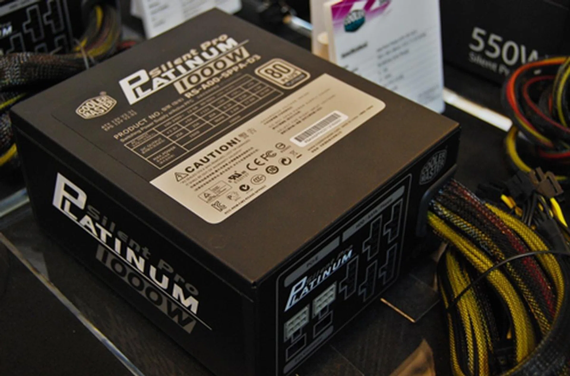 The Silent Pro Platinium 1000W with 80 Plus Platinium award. Cooler Master also released a 550W version as well.