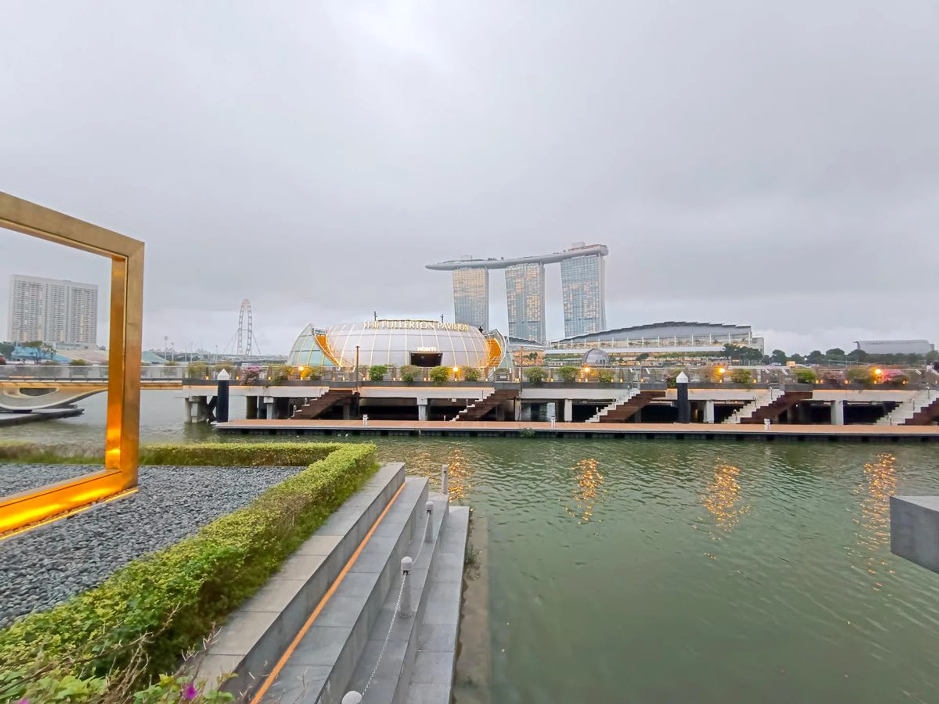 UItra-wide. (note: weather suddenly switched to a downpour, this shot was taken in the evening, moments before rain)