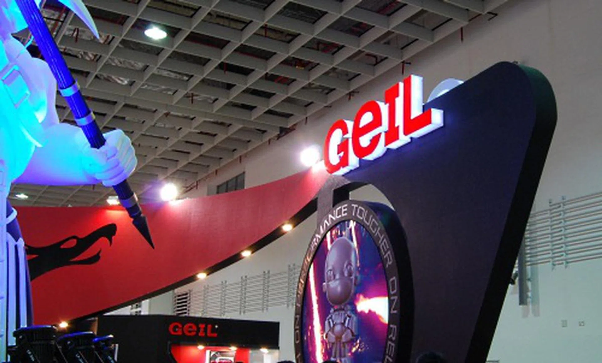 It's more memory modules at Geil, especially for the enthusiast. The company however has another brand that's doing power supply units. 