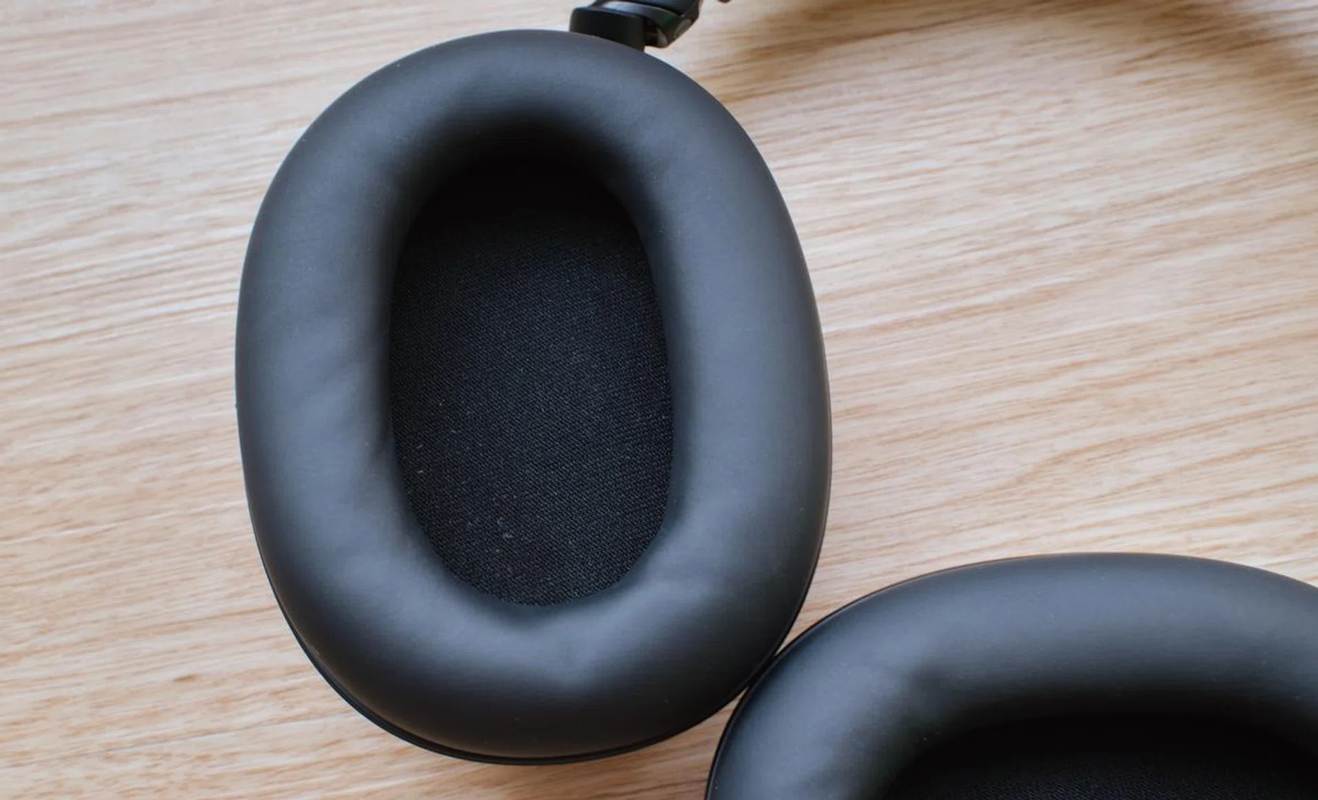 The ear pads are soft and can be easily removed and replaced. Photo: HWZ