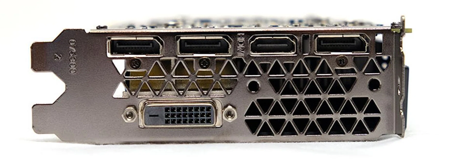 Zotac GeForce GTX 1060 Mini display connectors