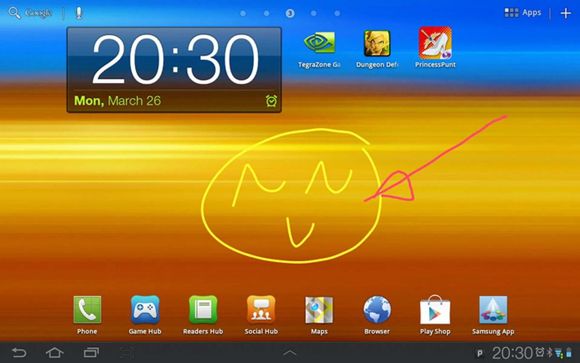 Nothing much has been added to the TouchWiz interface that we're so familiar with. Except for a drawing feature for the screenshots, perhaps.