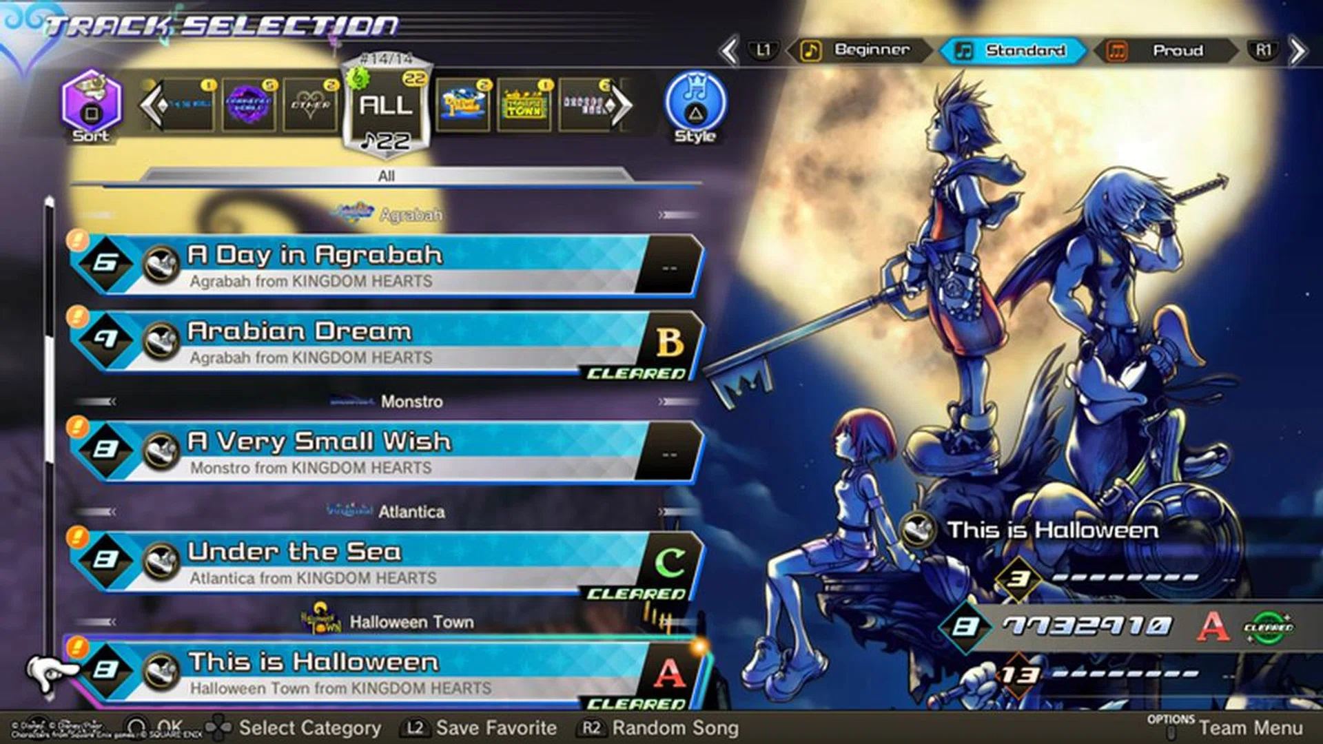 You'll unlock songs as you play through World Tour, after which you can play through them again in Track Selection mode. 