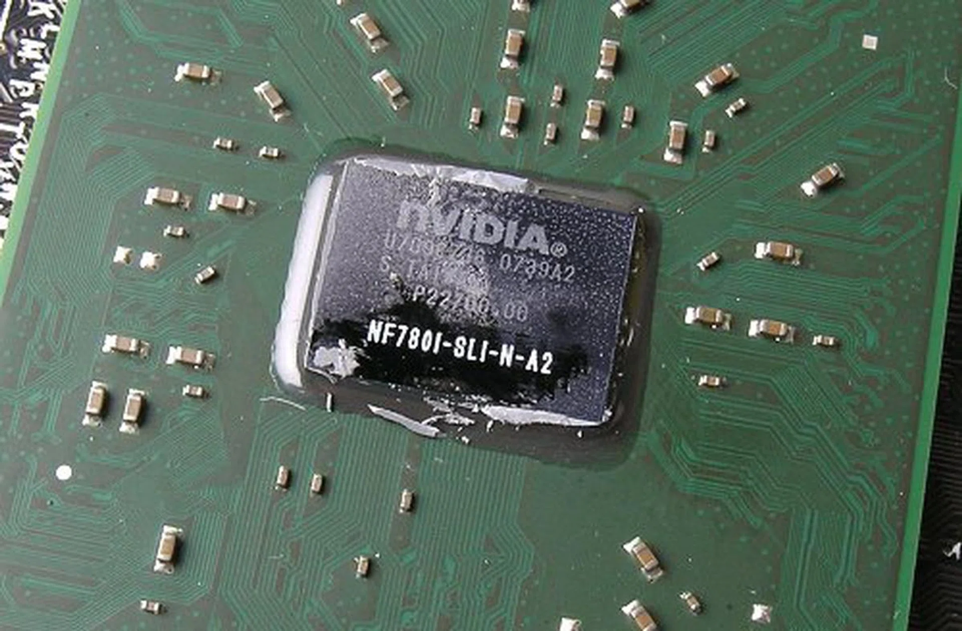 The nForce 780i SLI SPP is essentially the same as the nForce 680i SLI with a tweaked PCIe x16 link.