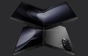 The Samsung Galaxy Z Fold6 and Z Flip6 are expected to debut at the Galaxy Unpacked event in July. (mage source: @OnLeaks x @Smartprix)