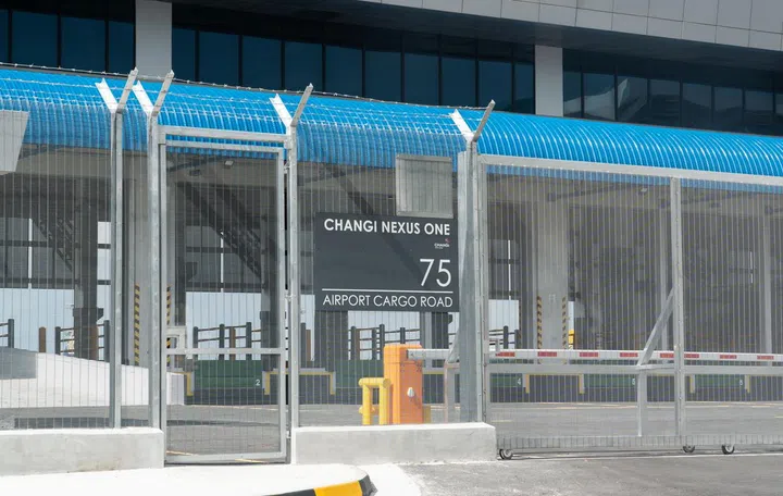Address signboard of Changi Nexus One. Photo: Changi Airport Group.